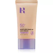 Moisture Make Up krema za sončenje (Dewy Tone Up) 60 ml