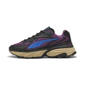 PUMA Fade Ripstop Trail Sneakers Unisex, Shoes, Black/Plum Wine/Mountain Blue, 42.5