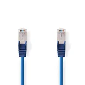 Nedis omrežni kabel CAT5e | SF/UTP | RJ45 moški | RJ45 moški | 15,0 m | Okrogla | PVC | Modra | Plastična vrečka