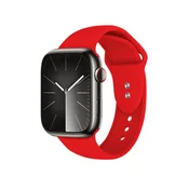 shumee Crong Liquid - pašček za Apple Watch 44/45/46/49 mm (rdeč)