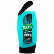 Radox Men Feel Strong gel za tuširanje i šampon 2 u 1 Mint & Tea Tree 250 ml