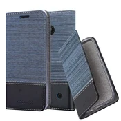 Cadorabo Cadorabo Case, združljiv z Nokia v temno modri črni barvi - zaščitni pokrov z magnetnim zapiranjem, stoječo funkcijo in režo za kartico, (20570175)