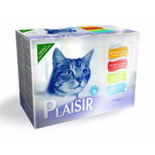 Plaisir Sos za macke-multipack 12x100g