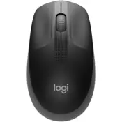 LOGITECH M190 Full-size wireless mouse - CHARCOAL - 2.4GHZ - EMEA - M190 - 910-005905
