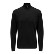 Only & Sons Pulover ONSLoui  črna