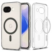 Ovitek Spigen Ultra Hybrid Mag za Google Pixel 10a - clear graphite