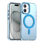 Hibridni ovitek Techsuit CandyCase MagSafe za iPhone 16 Plus - blue