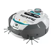Akumulatorski robotski sesalnik 18V, 180W, 3L | MAKITA