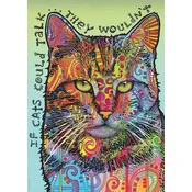 Heye Puzzle Jolly Pets: Če bi mačke lahko govorile 1000 kosov