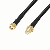 Antenski kabel SMA vtičnica/SMA-RP vtič RG58 1m