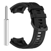 INF Silikonski pašček za uro Amazfit T-Rex 3 Black, (21583534)