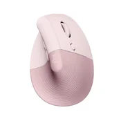 LOGITECH Lift Vertical Ergonomic Wireless ROSE miš (MIS01867)