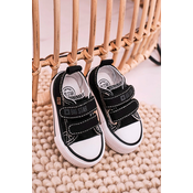 Kids Classic Big Star Sneakers - black