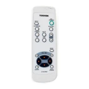 General TOSHIBA CT-90106A - compatible General-branded remote control