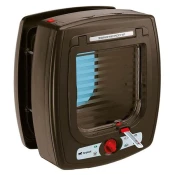 Macje vrata Swing Microchip smeda