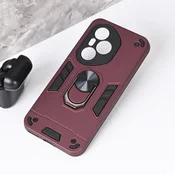 Maska za Honor 400 Pro Hard Ring bordo