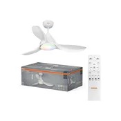 Osram - Zatemnljiv LED RGB stropni ventilator NORDES LED/18W/230V 3000-6500K + daljinski upravljalnik