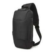 Wozinsky gradski protuprovalni ruksak Premium s organizatorom i USB-om crni