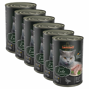 Konzerva mačje hrane Leonardo, raca 6x400 g