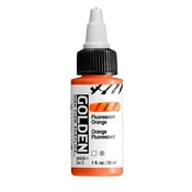 Golden Artist Colors High Flow Akrilna barva Fluorescent Orange 30 ml 1 kos
