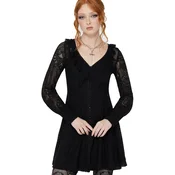 Ženska obleka KILLSTAR - Cybele - Black - KSRA003257