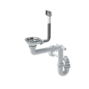 Quadron Jekleno pomivalno korito RUSSEL 116 BRUSH NICKEL