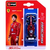 Bburago: Ferrari SF-25 F1 trkaci automobil (2025) metalni model automobila 1:64 (Charles Leclerc #16)