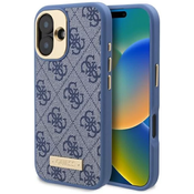 Guess GUHMP16MU4GPRB iPhone 16 Plus 6.7 blue hardcase 4G Logo Plate MagSafe (GUHMP16MU4GPRB)