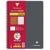 Clairefontaine StudentBook blok, spiralni, kocke, A4