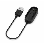 Taktični USB polnilni kabel za Xiaomi Mi Band 4 - črn KP31209