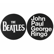 Gramofonska blazinica (set 2kos) THE BEATLES - JOHN PAUL GEORGE RINGO - RAZAMATAZ - SM042