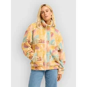 Billabong First Light Fleece Jacket white cap