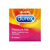 DUREX kondomi Pleasure Me (3 kom u pakovanju)