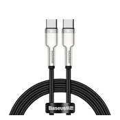 BASEUS CAFULE podatkovni kabel Type-C - Type-C, 100 cm, CRNA CATJK-C01