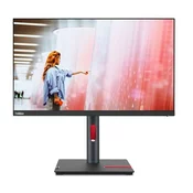 Monitor Lenovo 60,5 cm (23,8") P24q-30 2560x1440 IPS 4ms HDMI DisplayPort DP-Out 4xUSB3.2 Pivot sRGB99% ThinkVision možnost montaže WEB kamere