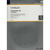 VIVALDI:CONCERTO III D-DUR OP.10/3 IL CARDELLINO SCORE