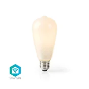 Nedis WIFILF11WTST64 - LED Zatemnitvena pametna žarnica ST64 E27/5W/230V