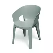 Prosperplast Plastični stol z naslonjali PREMO 59x56x81 cm, italijansko zelena