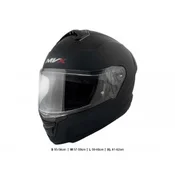 Kaciga za motor velicina L-MVX 59-60 cm 987 Full Face Simpli vizir crna