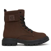Pohodni čevlji Calvin Klein Lace-Up Bootie V3A5-83421-0315 Temno rjava