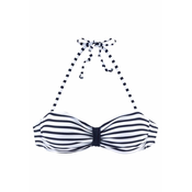 VENICE BEACH Bikini zgornji del Summer mornarska/bela