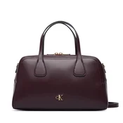 Calvin Klein Ročna torba Ck Medium Bowling Bag LV04F3610G Bordo rdeča
