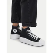 Modne superge Converse Chuck Taylor All Star Move Platform 568497C Črna