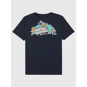 Quiksilver Skeleton Ride Kids fantovska majica dark navy