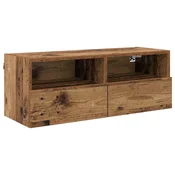 Vidaxl TV stenska omara Star les 80 x 30 x 30 cm Konstruiran les