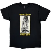 Pearl Jam Choices (Back Print) Black S Majica