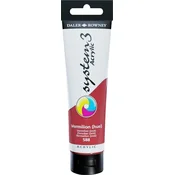 Daler Rowney System3 Akrilna barva Vermilion Hue 150 ml 1 kos