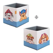 Tekstilni otroški organizatorji za igrače v kompletu 2 ks 27x27x27 cm Paw Patrol – Roba