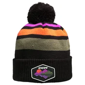 Cof CCM Winter Pom Knit Striped Black