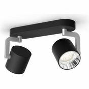 PHILIPS 50672/30/P0 BYRL reflektor črni 2x4,5W